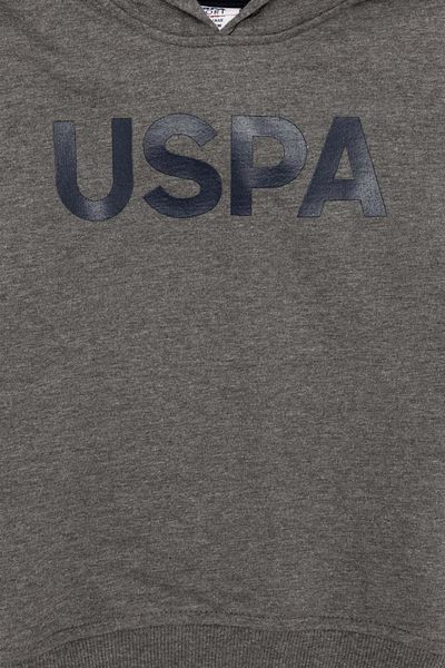 U.S. Polo Assn. U.S. Polo Assn. Boy - Anthracite Melange Basic Sweatshirt