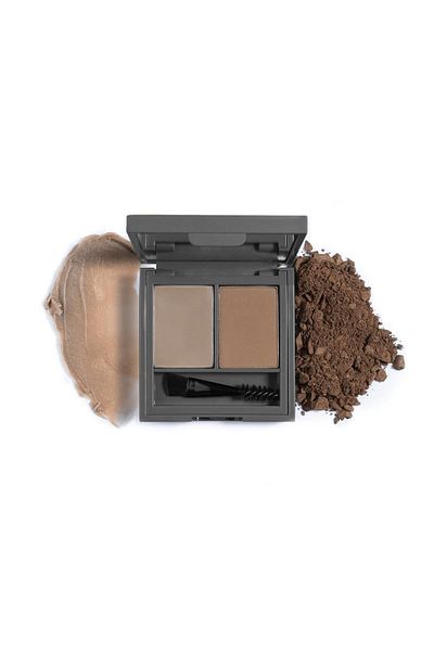 Alix Avien Styling, Defining Coffee Eyebrow Fixing Shadow-Perfect Fix Brow Palette 702 Brown