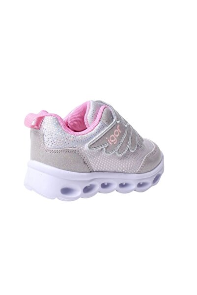 IGOR Bc10001 Bella Çocuk Işıklı Gri Spor Ayakkabı