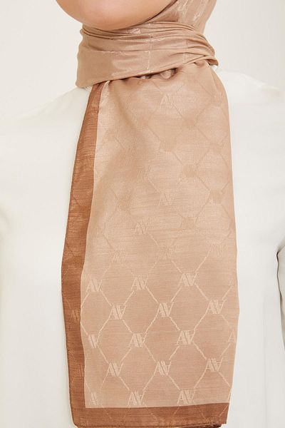 Armine Trend Monogram Shawl 2 129