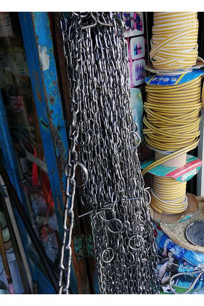 Efsoon Organics 3X60Cm Chrome Plated Chain Leash