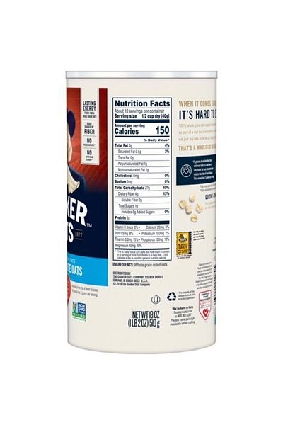 Quaker 1 Minute Oats Oat - 510 Gr.