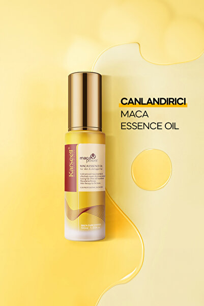 KARSEELL Argan Içerikli Saç Bakım Yağı 50 ml Maca Özü Saç Bakım Yağı Karsel