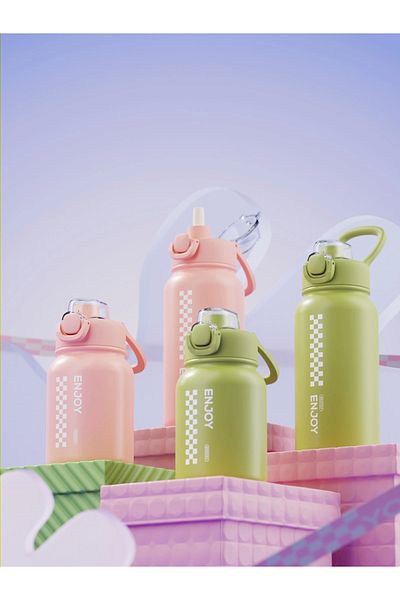 Shotay 900 ml Chees Steel Thermos Flask
