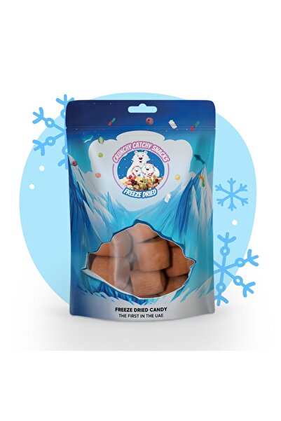Crunchy Catchy Snacks مارشميلو مجفف بالتجميد (شوكولاتة) كبير 150 جرام