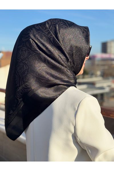 Mısırlı شال جاكار أسود