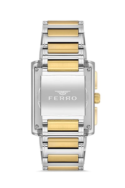 FERRO Square Men's Wrist Watch Inner Parts Active