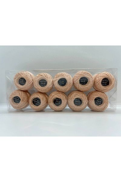 ALMİŞ Almiş Perle Etamine-Cross Stitch Σετ 10 κλωστών (10 Gr-No:8) Καφέ Αποχρώσεις