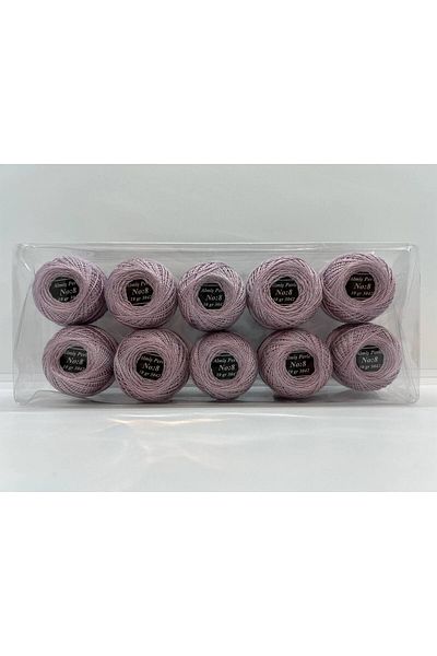 ALMİŞ Almiş Perle Etamine-Cross Stitch Σετ 10 κλωστών (10 Gr-No:8) Καφέ Αποχρώσεις