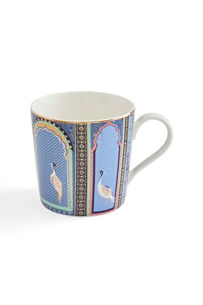 Portmeirion Sara Miller Hindistan Kupası, Çivit Mavisi