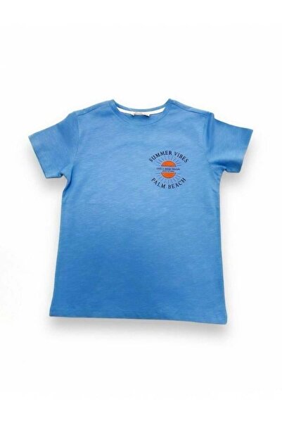 Zekids Tricou de vară din bumbac pentru băiat
