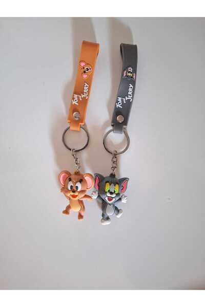 HOT WHEELS Tom Ve Jeryy Çift 3D Silikon Anaharlık