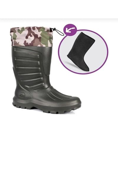 Sonimix Khaki Eva Thermal Hunter Boots -30 Degrees Cold Resistant
