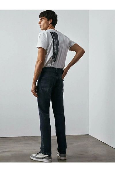Ltb Pantaloni de jeans Hollywood Y Russon cu talie normală cu picioare drepte 10095156914452