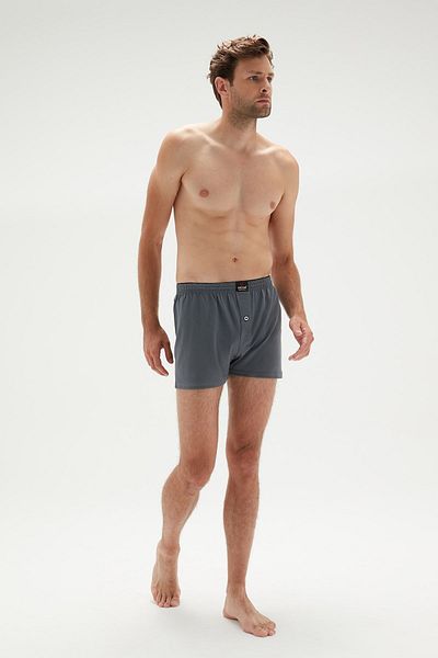 ERDEM İÇ GİYİM Erdem Navy Blue Combed Boxer 1400