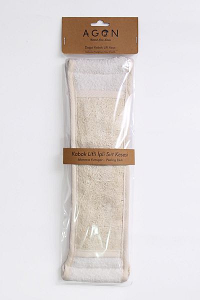 Agon Pumpkin Fiber Bath & Shower Back Bag