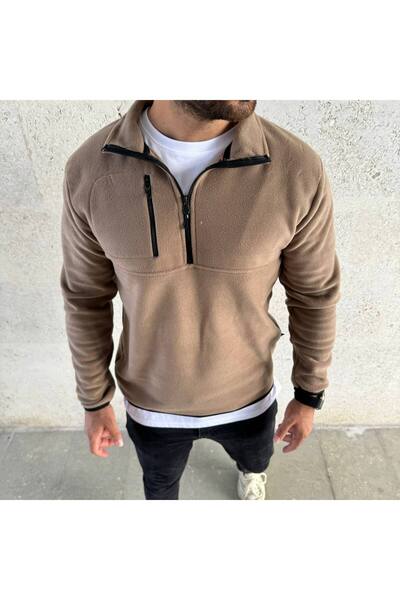 REX MODA Yarım Fermuar Polar