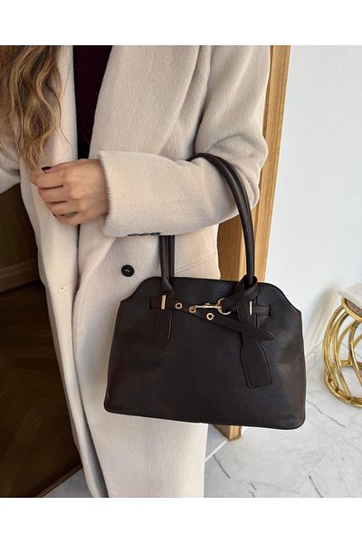 Tina İstanbul Geantă de umăr Alpha Bitter Brown Daily