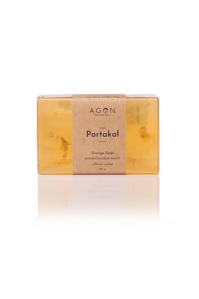 Agon Orange Peel Oil Skin Care Soap 120 Gr.