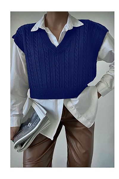 MODA MHE MODA MH Braided Sweater