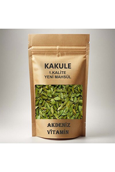 AKDENİZ VİTAMİN Kakule 100 Gr Yeni Mahsül 1. Sınıf İri Tane