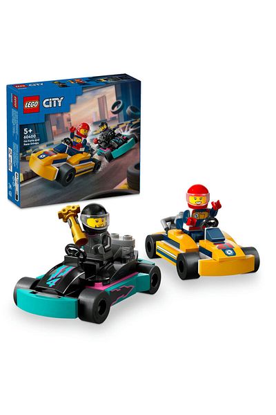 LEGO ® city 60400 model Go-kartS and Racing RiderS - 99 Piece Toy conStruction Set for AgeS 5 and Up