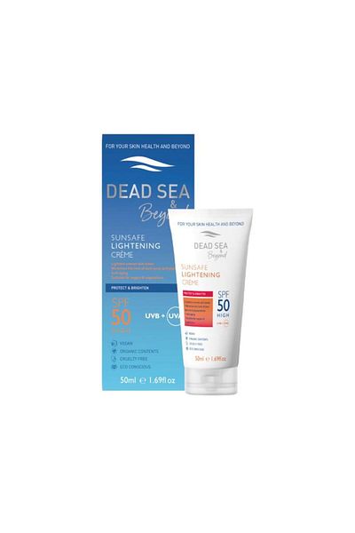 Dead Sea Beyond Sunsafe - Lightening Cream Spf50 50ml