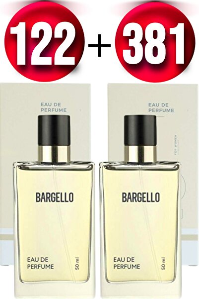 Bargello Parfüm 122 Kadın Oriental 50 ml Edp + Bargello 381 Floral Kadın Parf...