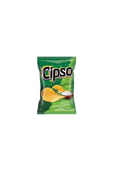 Cipso Chips Yogurt Seasonal Greens - 104g X 6 Pcs