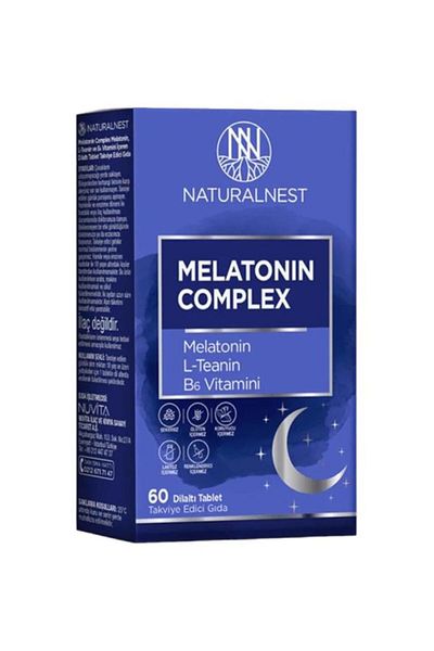 Naturalnest Melatonin Complex 3 Mg 60 Under Tongue Tablets
