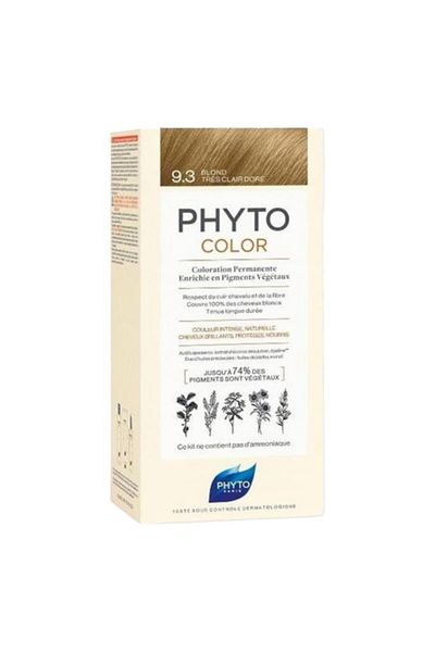 Phyto Farbe 9.3 – Sehr hellgelb