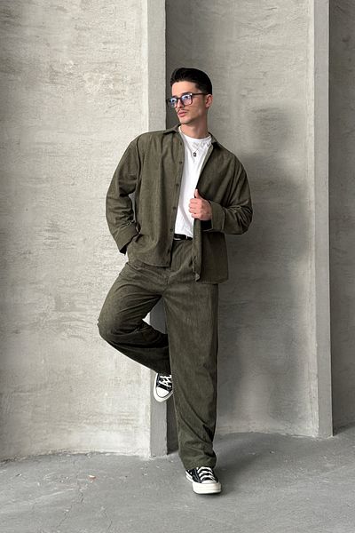 HYMAN Men's Oversize Velvet Set
