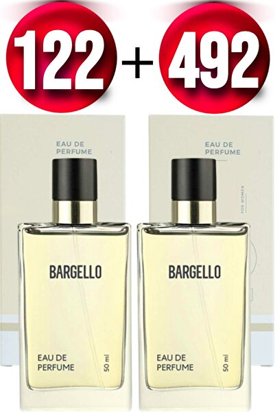 Bargello Parfüm 122 Kadın Oriental 50 ml Edp + Bargello 492 Fresh Kadın Parfü...