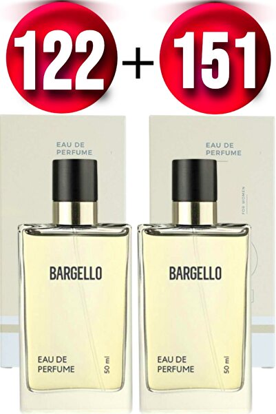 Bargello Parfüm 122 Kadın Oriental 50 ml Edp + Bargello 151 Floral Kadın Parfüm 50 ML EDP