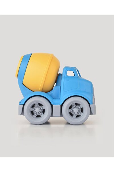 Doğan Oyuncak Dünyası Luxury Blue Tiny Mixer - Plastic Mixer - Unbreakable Toy - Unbreakable Cement Truck - Cement Cart