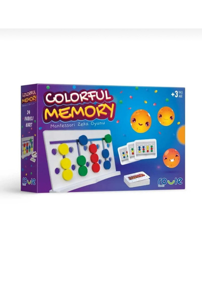 ROUTE Colorful Memory (Montessori Brain Teaser) Fun Box Game Educational Toy
