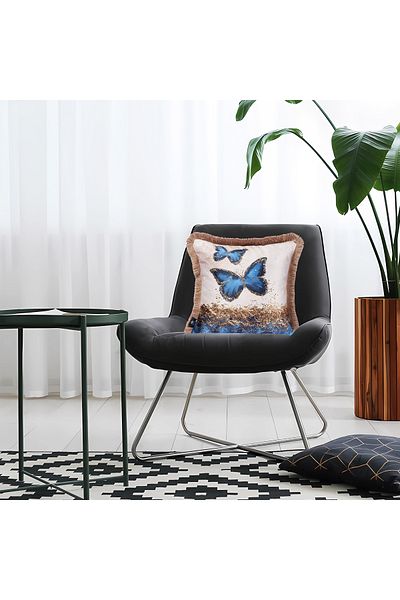 LUX VIE Pernă din catifea importată Design special, modern, clasic, cu ciucuri, husă de pernă 700