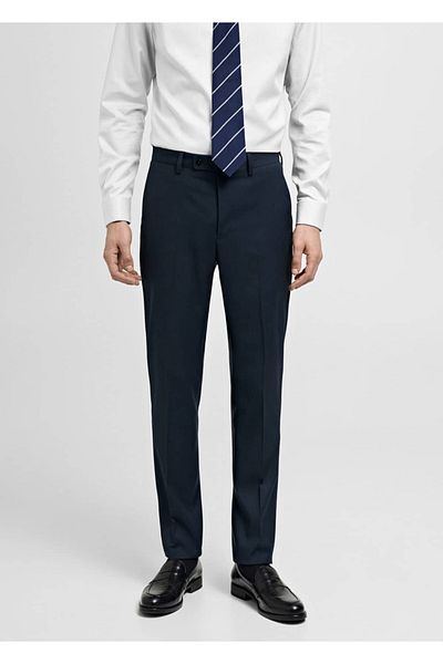 MANGO Man Slim fit pants set