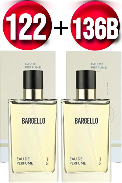 Bargello Parfüm 122 Kadın Oriental 50 ml Edp + Bargello 136B Floral Kadın Par...