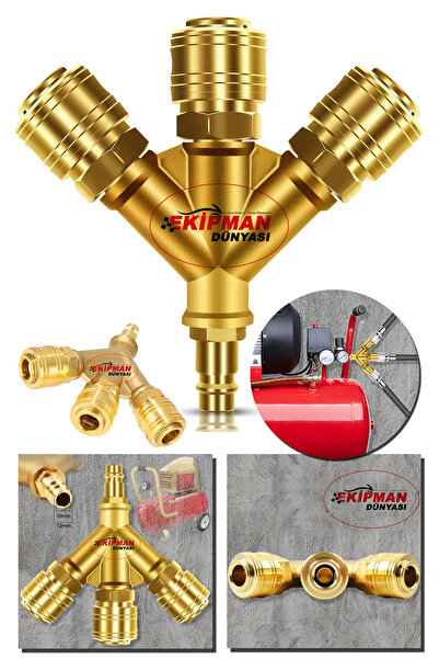 PROXTECH Hava Kompresör'leri İçin 3'lü Hava Dağıtıcısı ve Hava Giriş Rekoru 1...