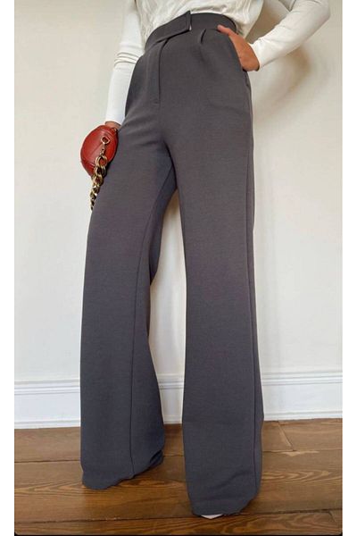 Butik Women's Velcro Palazzo Pants
