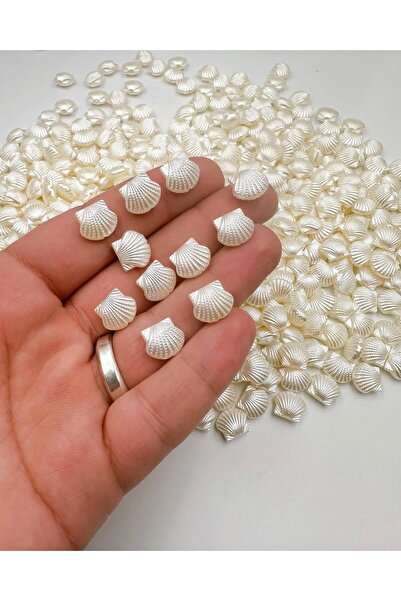 312 KONSEPT 30 Κομμάτια Κρεμ Χρώμα Μαργαριταρένια Χάντρες Ασταρίδας 13 Χιλ.