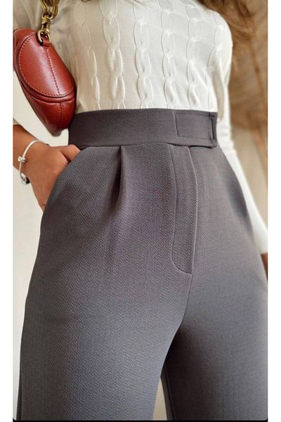 Butik Women's Velcro Palazzo Pants