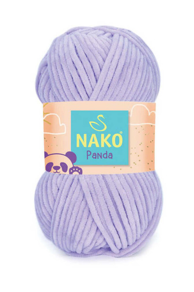NAKO Panda Kadife El Örgü Ipliği - 3103 Menekşe
