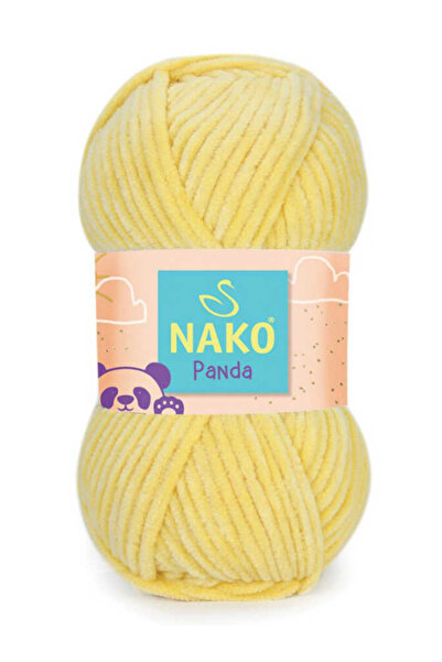NAKO Panda Kadife 215 Saman Sarı