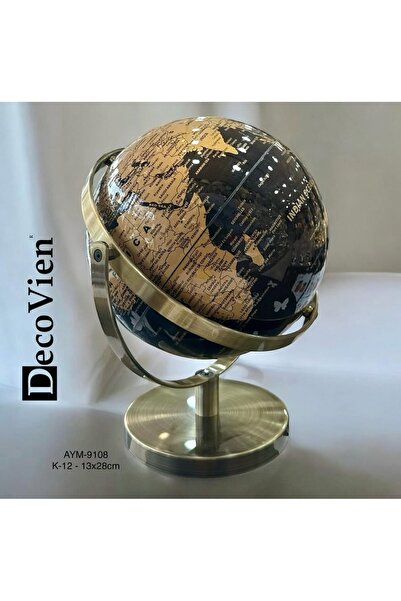 KOCHER METAL DEKORATİF DÖNEN DÜNYA 28 CM