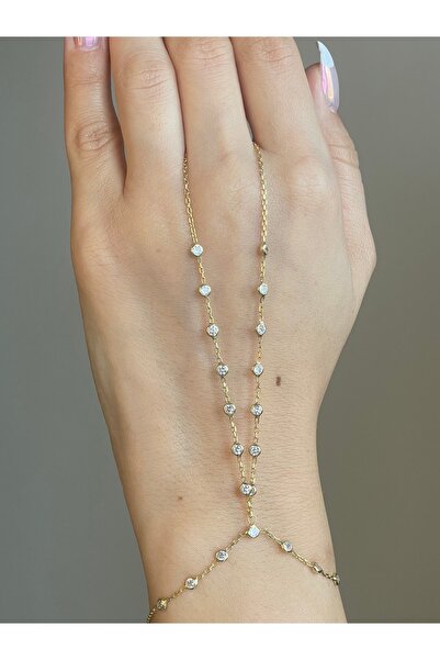 Sade Accessory Sıralı Tek Taşlı Şahmeran