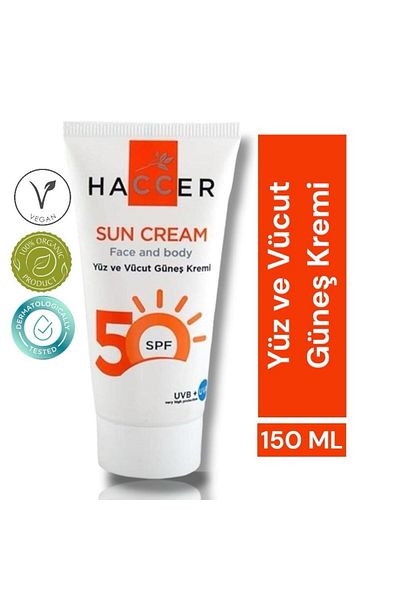 Haccer Cream Colored Sunscreen - Spf 50 150ml
