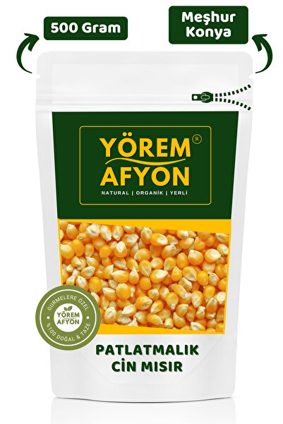 Gülçehre Yörem Afyon Meşhur Konya Organik Tarım Mahsulü Patlayan Mısır, Cin Mısır {zea Mays} | 500gr.