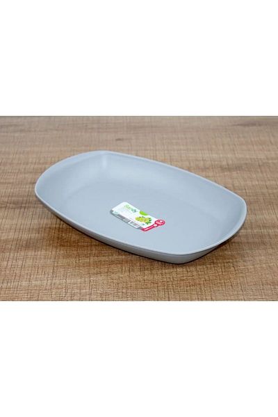 HOBBY LİFE 3 Piece Sandy Plate Oval Boat Plate 11.7 X 17 cm 03 1268